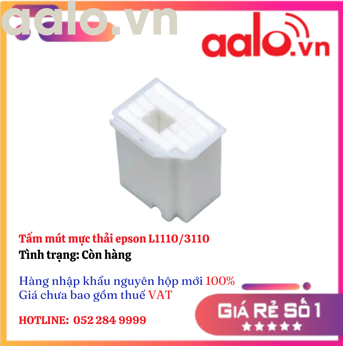 Tấm mút mực thải epson L1110/3110